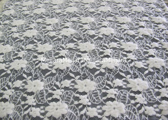 China Waschbares gebürstetes Blumenspitze-Ausdehnungs-Gewebe/Nylonbaumwollespandex-Gewebe CY-LQ0043 fournisseur