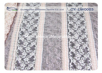 China Neue Stretchable Spitze Tulles Nylonspandex-Gewebe, 130cm Breite CY-LW0003 fournisseur