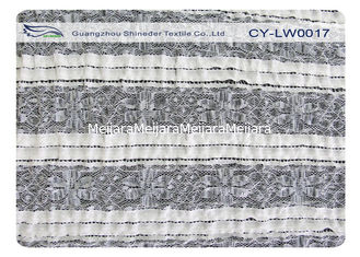 China Drastisches reizend Ausdehnungs-Spitze-Gewebe für Hemd-Tasche, Polyester Spandex-Gewebe CY-LW0017 fournisseur