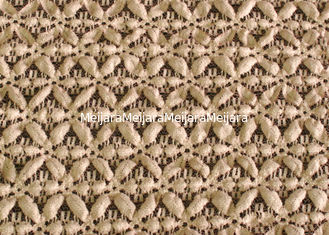 China Kleiderantistatisches Ausdehnungs-Spitze-Gewebe-Gelb, Baumwollenylonspandex-Gewebe CY-LW0631 fournisseur