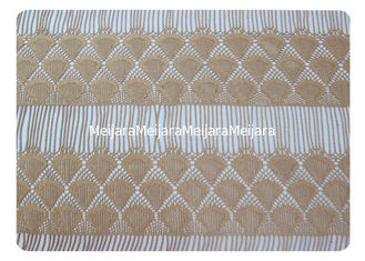 China Umweltfreundliches Wimper-Polyester-Spitze-Gewebe mit 150cm Breite CY-CT8569 fournisseur