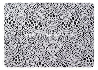 China Polyester-Spitze-Gewebe 100% für Bettwäsche u. Hauptgewebe CY-CT9101 fournisseur