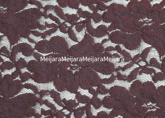 China Dehnbarer elastischer Nylon 10% des Spitze-Gewebe-60% der Baumwolle30% Spandex CY-LW0790 fournisseur