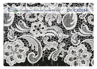 China Kundenspezifisches Nylon Soems/ODM stickte Spitze-Gewebe für Kleid CY-CX0014 fournisseur