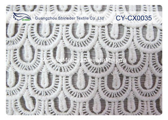 China Umweltfreundliches gesticktes Spitze-Gewebe für Wäsche, Unterwäsche CY-CX0035 fournisseur