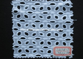 China Gestickte Ösen-Spitze-Ordnung für Hochzeits-Kleid, Stretchable Eco freundliches CY-CX0104-1 fournisseur
