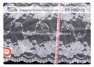 China 100% Nylon-Spitze-Gewebe, hohe Hartnäckigkeit für Kleid, Kleid CY-HB0112 fournisseur
