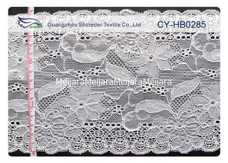 China Wasserlösliches elastisches Spitze-Gewebe, Stretchable Spitze-Ordnung SGS CY-HB0285 fournisseur