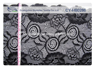 China Komfort-Entwurfs-Jacquardwebstuhl-elastisches Spitze-Gewebe für Wäsche Soem CY-HB0286 fournisseur