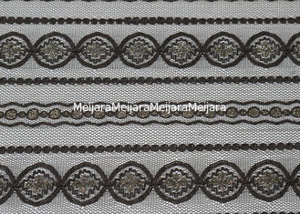 China Hohe Hartnäckigkeits-metallisches Spitze-Maschen-Gewebe für Breite CY-LW0208 der Polsterungs-150cm fournisseur