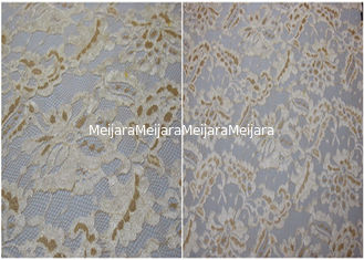 China Unterwäsche-schnürte dehnbares metallisches Spitze-Gewebe/Jacquardwebstuhl-Spitze-Gewebe fournisseur
