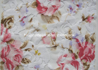 China Weißes Blumen-Digital Druckgewebe, 90% Nylon + 10% Spandex CY-LY0090 fournisseur