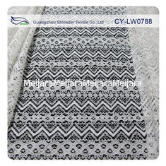 China Jacquardwebstuhl-Nylonbaumwolle geschnürtes Spitze-Gewebe für Kleidermaterial SGS BV SEIN CY-LW0788 fournisseur