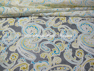 China Farbige Druck-Polyester-Spitze-Gewebe-Baumwollmasche Burnout-Spitze von Öko-färbenden Techniken (CY-DK0042) fournisseur