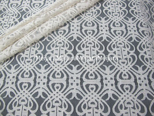 China Graue Voile-Baumwollstrickten nylonspitze-Gewebe/Gummiband Spitze-Gewebe SYD-0003 fournisseur
