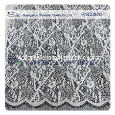 China Kord-Spitze-Gewebe-Wimperwiederholung Cotton&amp;Nylon-Gewebe der Wellen-Linie fournisseur
