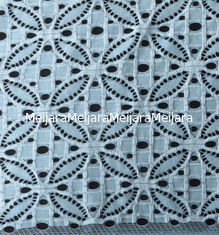 China Elastisches Spitze-Gewebe von Spandex u. von Nylon mit elliptischem kleinem Blumen-Muster fournisseur