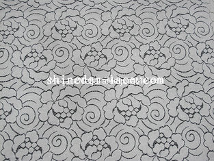 China Bequemes und rauchiges Baumwollnylonspitze-Gewebe-empfindliches Blumenmuster für Kleidung SYD-0171-1 fournisseur