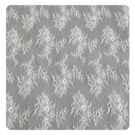 Freundliches färbendes Gewebe Eco, Flora Braut-Chantilly-Nylonspitze mit Nylonmaterial fournisseur