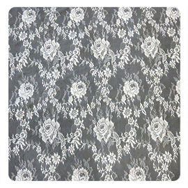 AEO GEBEN Blumen-Nylon-Spitze-Gewebe Chantilly 100% für alle Arten Kleid frei fournisseur