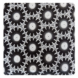 Mode-großes schwarzes Blumenbaumwollspitze-Gewebe, Polyester 50% Baumwolle50% fournisseur