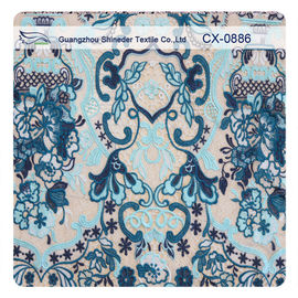 120cm ± 5% Polyester-gesticktes Häkelspitze-Blumengewebe für Unterwäsche/Wäsche/Kleid fournisseur