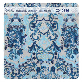 120cm ± 5% Polyester-gesticktes Häkelspitze-Blumengewebe für Unterwäsche/Wäsche/Kleid fournisseur