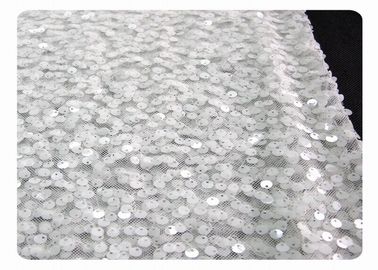 Nylon-u. Polyester-wulstiges Spitze-Gewebe für Hochzeits-Kleid CY-XP0003 fournisseur