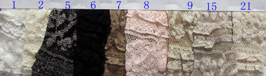 Weiches Spandex-Schwarz-Ausdehnungs-Hochzeits-Kleiderspitze-Gewebe mit 130cm Breite fournisseur