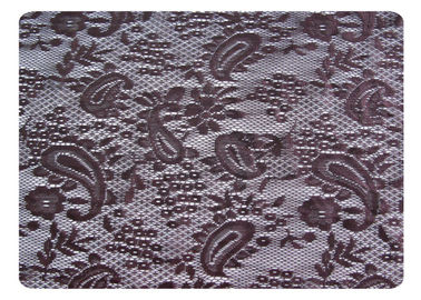 Umweltfreundliches Polyester-Spitze-Gewebe, Acajoubaum-Entwurf für Unterwäsche CY-CT8503 fournisseur