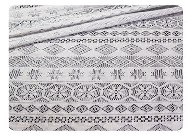 Geometrisches Polyester-Spitze-Gewebe für Kleid/Vorhang CY-CT8519 fournisseur