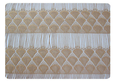Umweltfreundliches Wimper-Polyester-Spitze-Gewebe mit 150cm Breite CY-CT8569 fournisseur