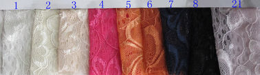 Neuer Mode Spandex-elastisches Spitze-Gewebe für Hochzeits-Kleid, Wäsche CY-DN0006 fournisseur