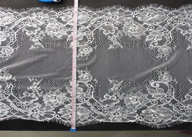 Mode-weiße Kleiderwimper-Spitze-Ordnung mit 43cm Breite CY-HB3211 fournisseur