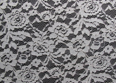 150CM Chemikalie geschnürtes Nylon des Blumen-Spitze-Gewebe-40% + 60% Baumwolle CY-DK0004 fournisseur