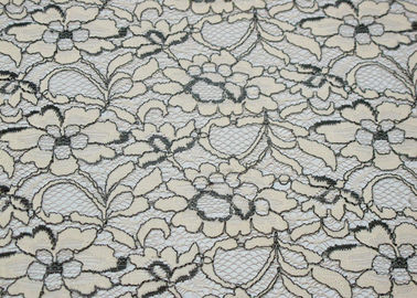 Guipurespitzen-Polyester-Nylonkord-Spitze-Gewebe antistatisch, 150cm Breite CY-LW0633 fournisseur