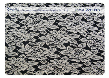 Breathable Baumwollnylonspitze-Gewebe, Blumen-Spitze-Gewebe Soem/ODM CY-LW0016 fournisseur