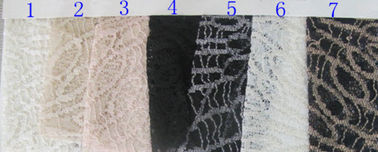 Kundengebundenes Jacquardwebstuhl-Baumwollnylonspitze-Gewebe Psychiater-Beständiges SGS-CER CY-LW0105 fournisseur