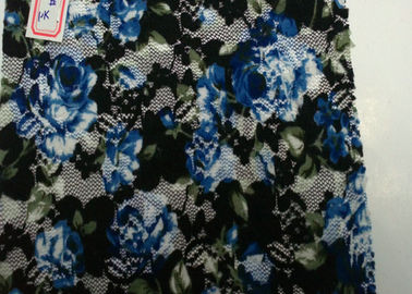 Blumen-Form-Digital Druckgewebe zu Hause, Spandex-und Nylon-Inhalt fournisseur