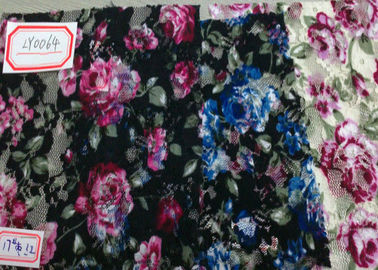 Blumen-Form-Digital Druckgewebe zu Hause, Spandex-und Nylon-Inhalt fournisseur