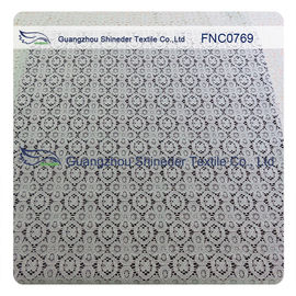 ±150CM-freies färbendes Nylon 76,5% reizend Nylonbaumwollspitze-Gewebe AZO + Baumwolle 23,5% fournisseur