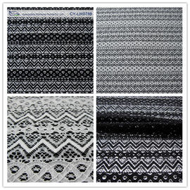 Jacquardwebstuhl-Nylonbaumwolle geschnürtes Spitze-Gewebe für Kleidermaterial SGS BV SEIN CY-LW0788 fournisseur