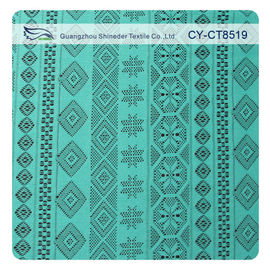 Freies Material AZO billige Kleinspitze des Gewebe-Polyester geometrische Kleider(CY-CT8519) fournisseur