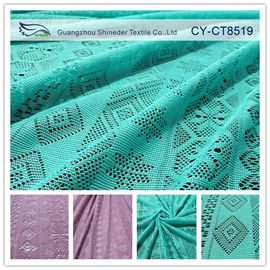 Freies Material AZO billige Kleinspitze des Gewebe-Polyester geometrische Kleider(CY-CT8519) fournisseur