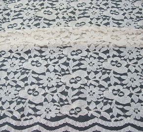 Umweltfreundliche Baumwollnylonspitze-Maschen-Gewebe-Rosa 145CM - 150CM Breite CY-DK0025 fournisseur