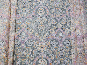Farbiger Baumwollblumen-Polyester-Spitze-Gewebe Burnout ganz über Spitze für Dame Garment (CY-DK0040) fournisseur