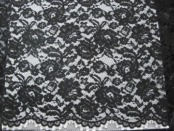 Wasserlösliche schwere geschnürte Spitze-Gewebe gestrickte Blume mit französischer Spitze fournisseur