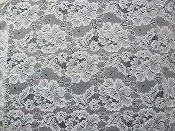 Kundenspezifischer Digital-Nylonstickerei-Spitze-Gewebe-Blumen-Entwurf für Dressmaking fournisseur