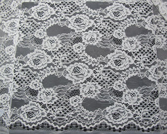 Farbiges ungewöhnliches geschnürtes Guipurespitzen-Stickerei-Spitze-Gewebe für Dressmaking fournisseur