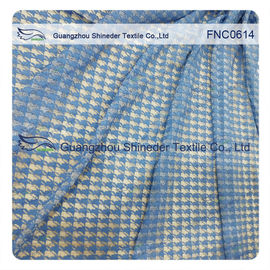 Klassisches Baumwollgewebe des Houndstooth-Irregular-42% Nylon-58% für Freizeitkleidung fournisseur